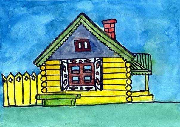 Как нарисовать дом своими руками поэтапно: инструкция создания рисунков карандашами и красками