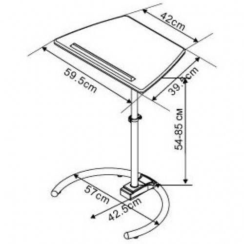 Столик для ноутбука - основные характеристики, функционал и дизайн (100 фото)