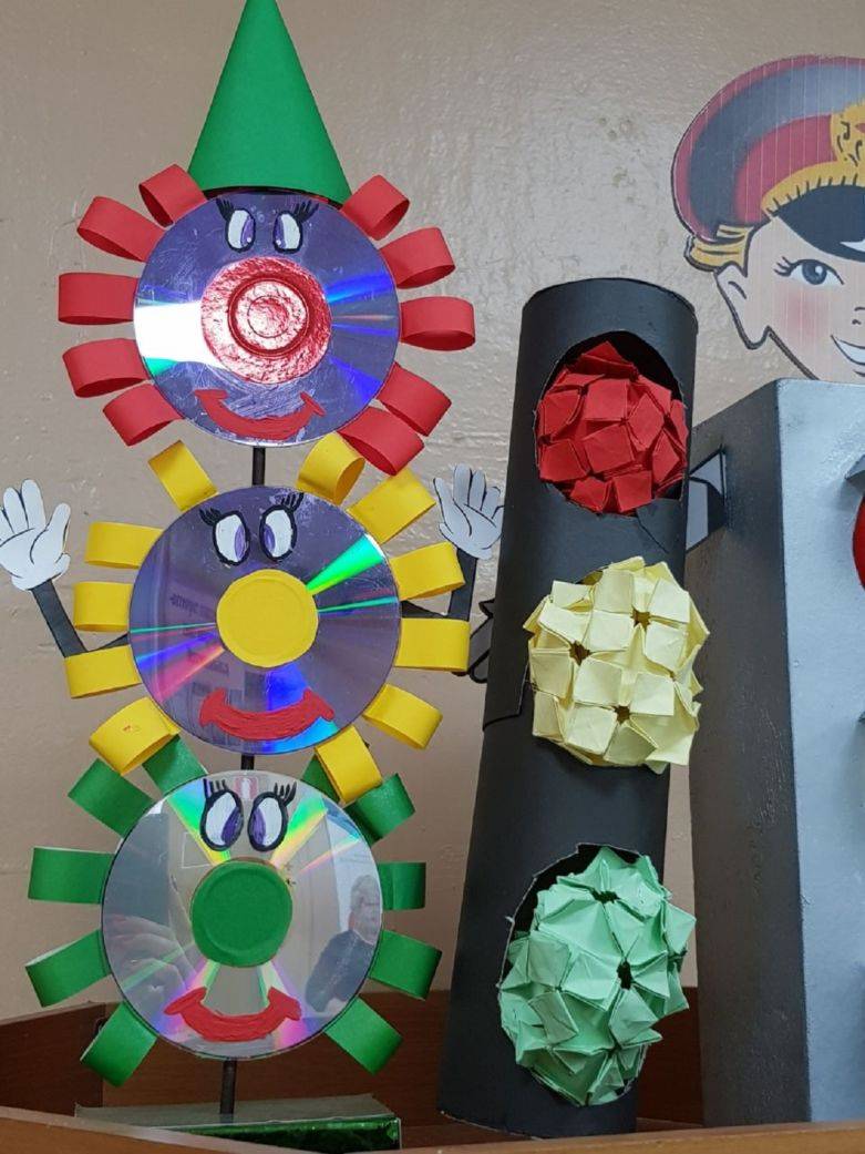 Поделка светофор из картона своими руками для детского сада: пошаговая инструкция - handskill.ru