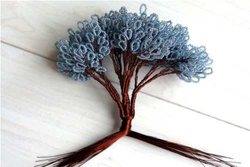 Деревья из бисера: красивые и необычные изделия из бисера своими руками. Подробная схема плетения деревьев + фото-примеры готовых работ