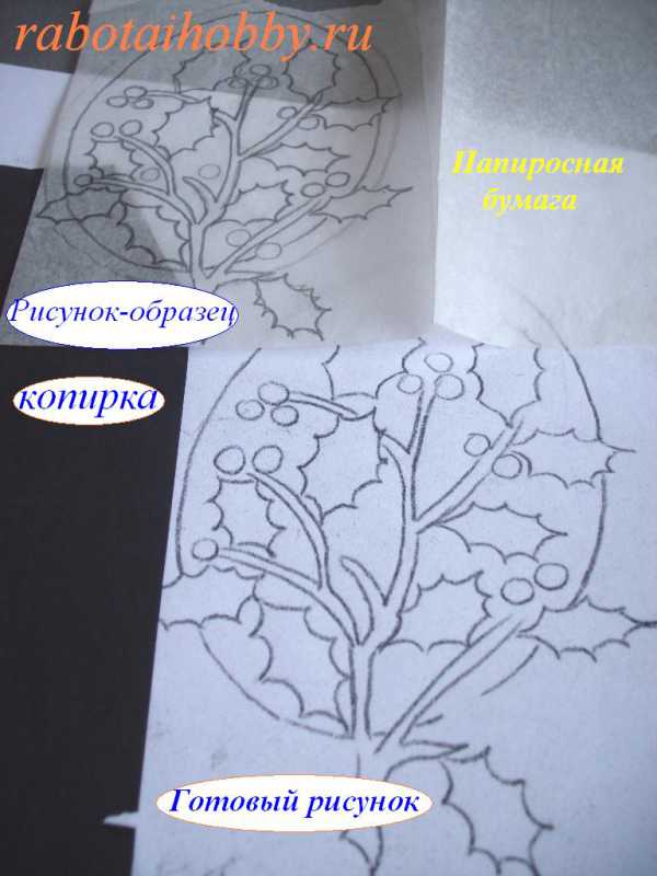 Как перенести изображение с бумаги на дерево