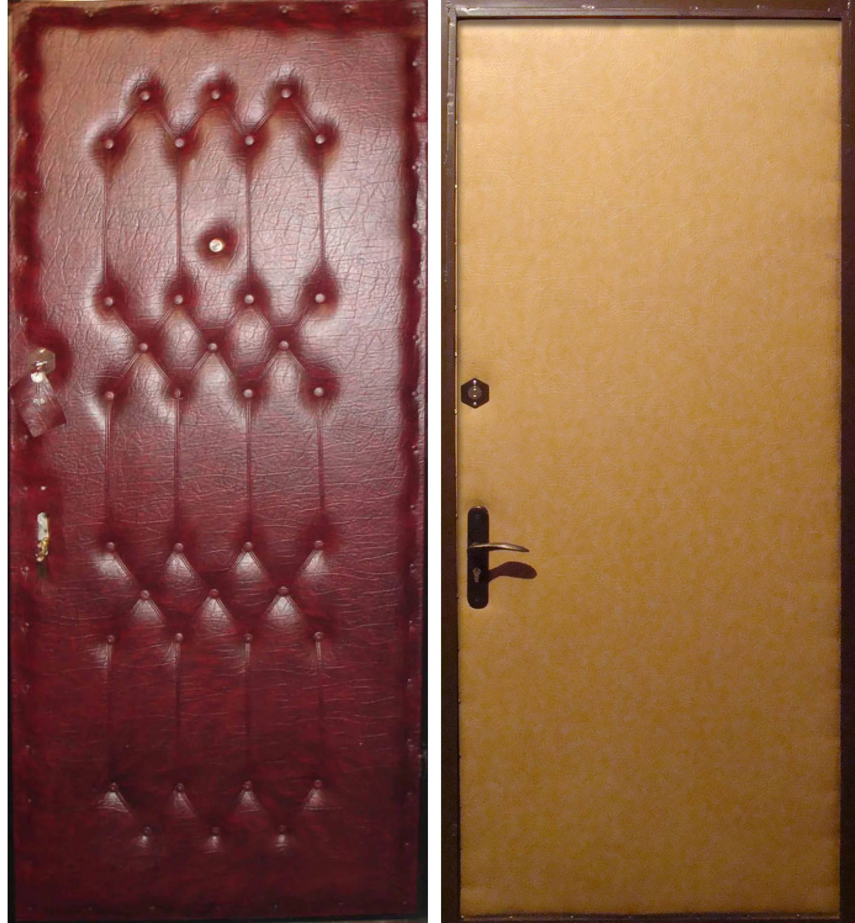 Варианты отделки откосов входной двери своими руками