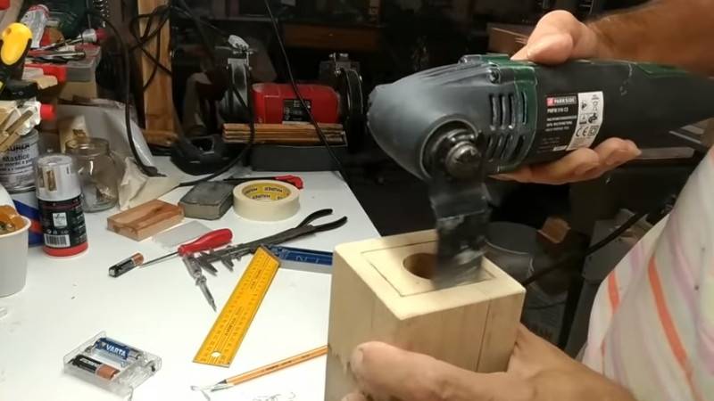 Как сделать настольную деревянную лампу