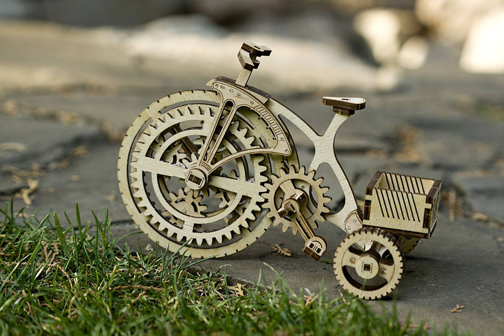 Первый деревянный велосипед: в каком году изобретен, история
