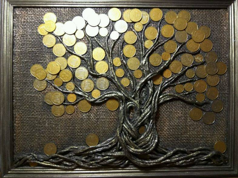 Картина денежное дерево
