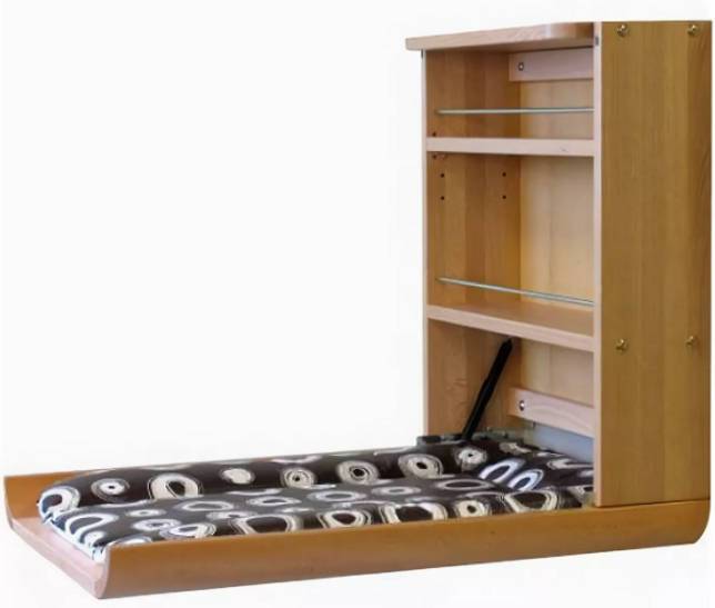 Как изготовить простой деревянный шкафчик-столик для пеленаний