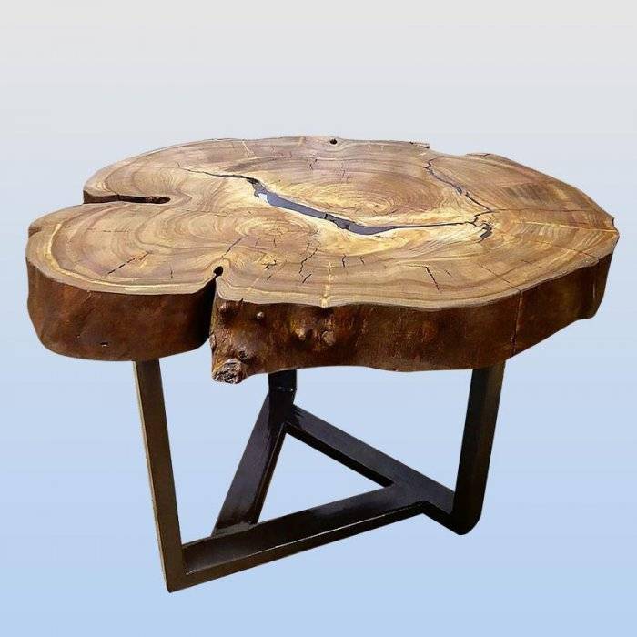 Стол из спила дерева своими руками — стильные и оригинальные идеи создания столов и идеи по выбору их дизайна (140 фото)