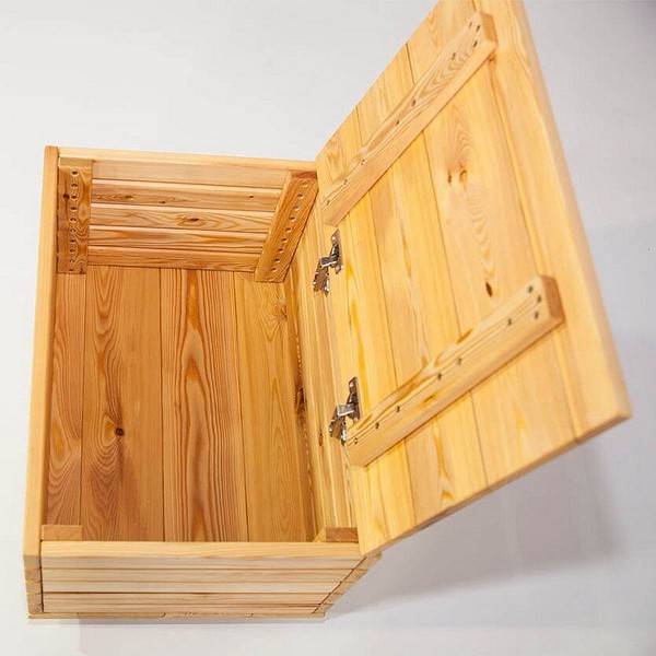 Ящик для хранения картошки своими руками: как сделать из поддонов, деревянный, утепленный для квартиры, балкона, погреба, подвала, чертежи