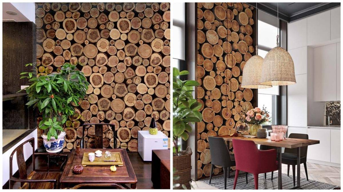 (+100 фото) декор из дерева в дизайне интерьера
