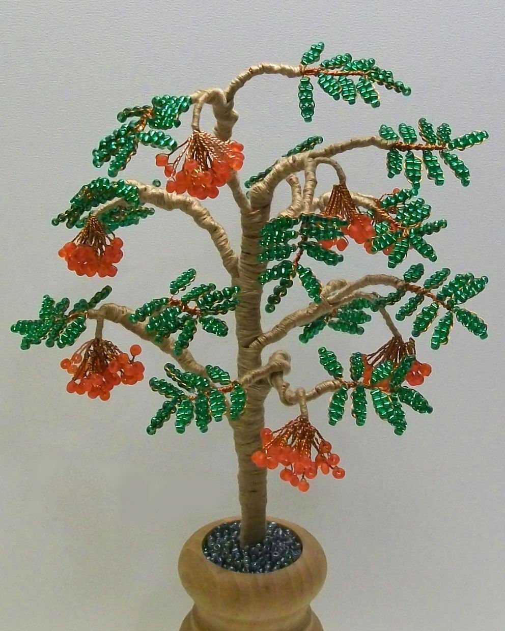 Деревья из бисера: материалы, схемы, техники плетения для начинающих, мастер-класс с пошаговыми фото, денежное дерево своими руками